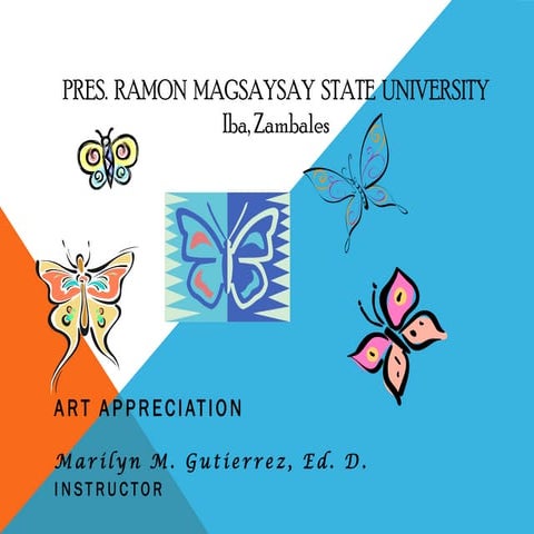 Art appreciation and the different space