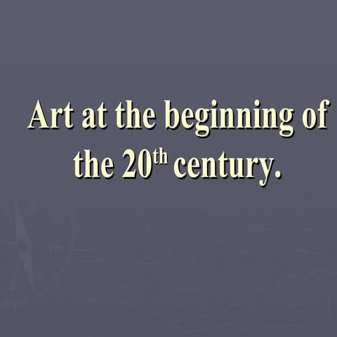 Art Realism Impressionism and Avant gardes