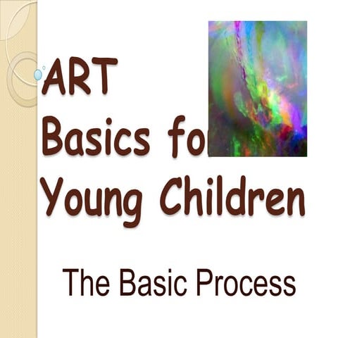 Art  basics for young children