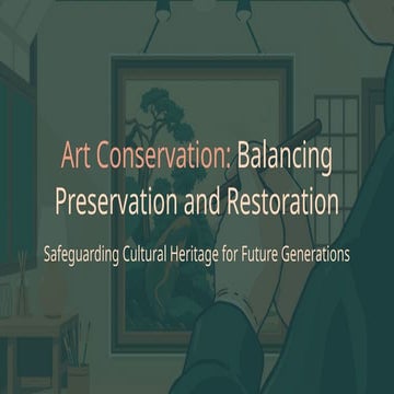 View of Art Conservation London, Contemporary Art Conservation London | PPTX