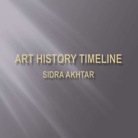 art-history-timeline & Psychology .pptx