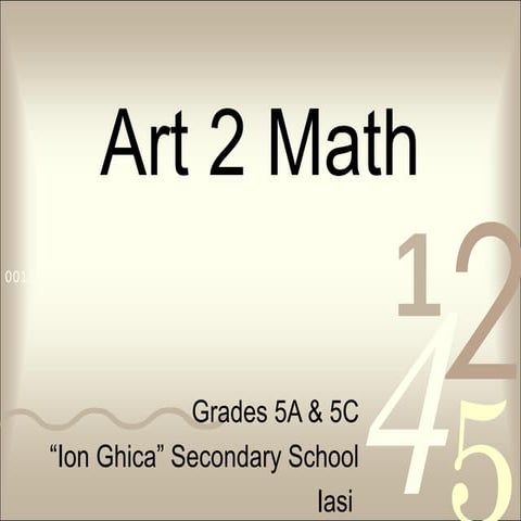 Art 2 math
