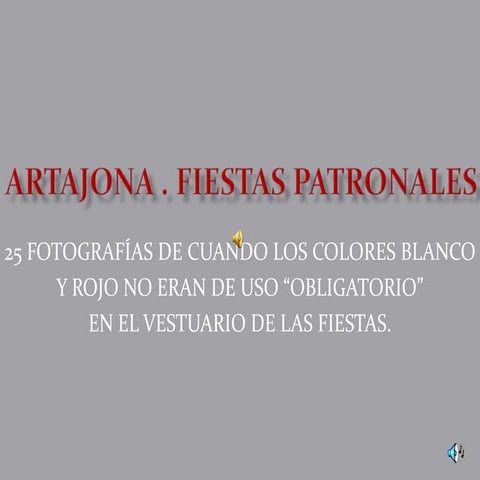 Artajona  fiestas patronales 25 fotos