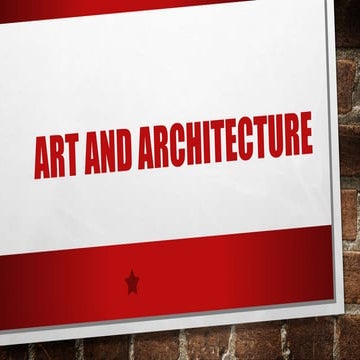 Art and architecture