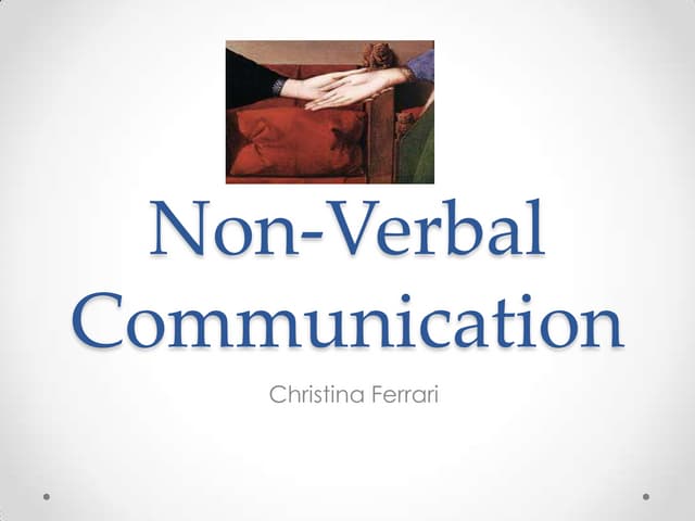 Art and communication