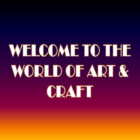 Art and craft copy | PPTX