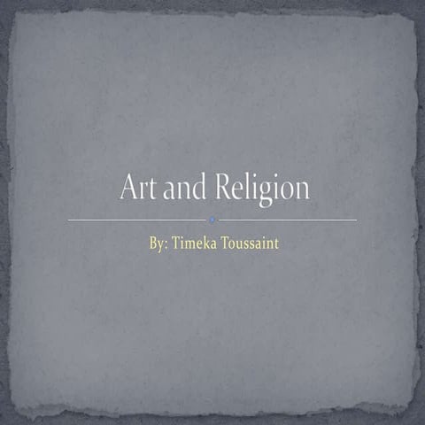 Art And Religion