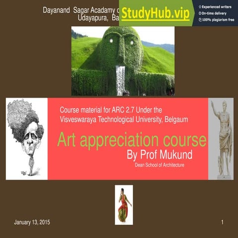 Art Appreciation Course