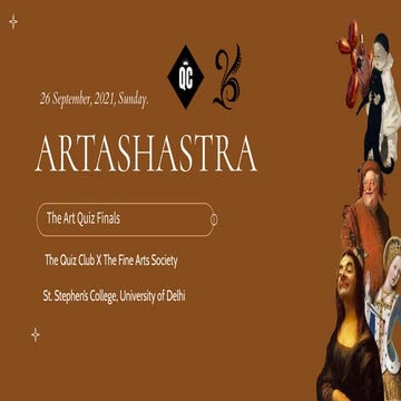 Artashastra - The Art Quiz