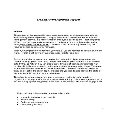 Art At Work Business Solutions Proposal9812