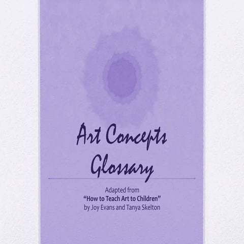 Art Concepts Glossary