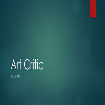 Art critic