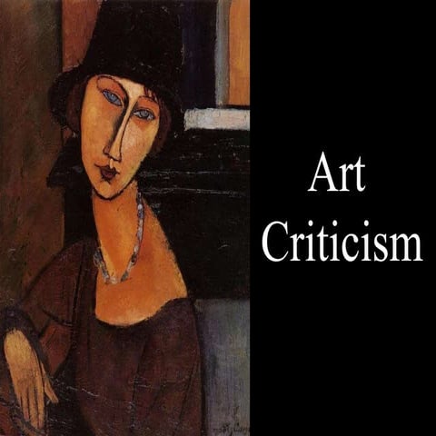 Art criticism
