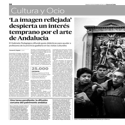 Artículos en Diario de Cádiz