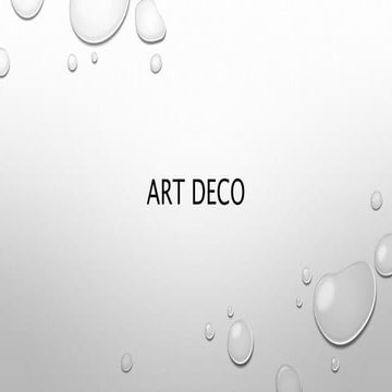 Art deco