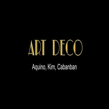 Art Deco
