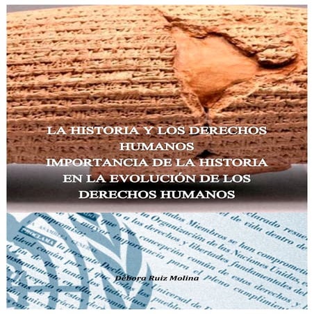 LA HISTORIA Y LOS DERECHOS HUMANOS  IMPORTANCIA DE LA HISTORIA EN LA EVOLUCIÓN DE LOS DERECHOS HUMANOS