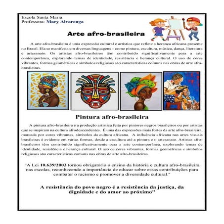 Arte afro-brasileira