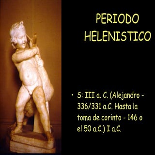 Escultura Griega Del Helenismo