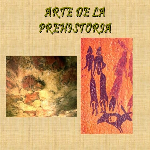 Arte en la prehistoria (Paleolítico)
