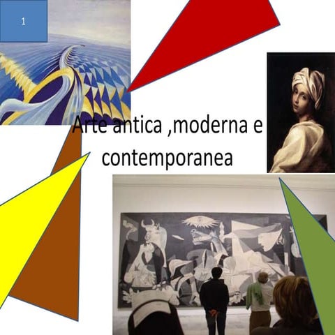 Arte antica,  moderna e contemporanea