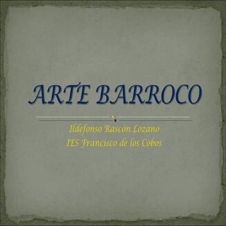 Arte barroco