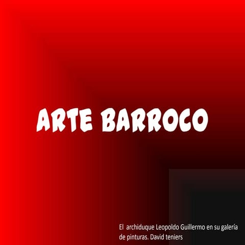 Arte barroco1
