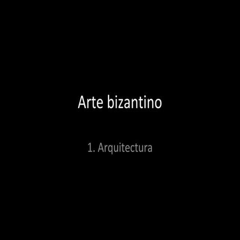 Arte bizantino