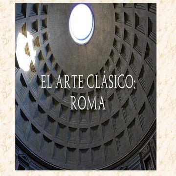 Arte clásico Roma | PDF