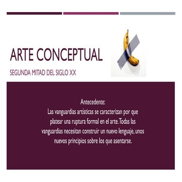 Arte conceptual en la historia (antecedentes y ejemplos)