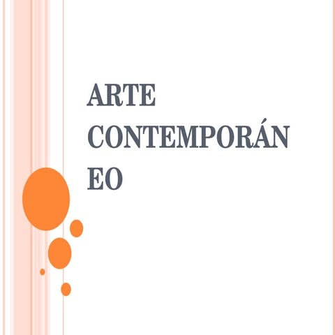 Arte Contemporaneo