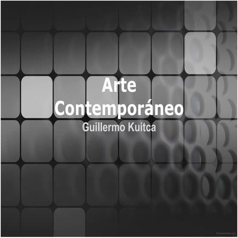 Arte contemporaneo