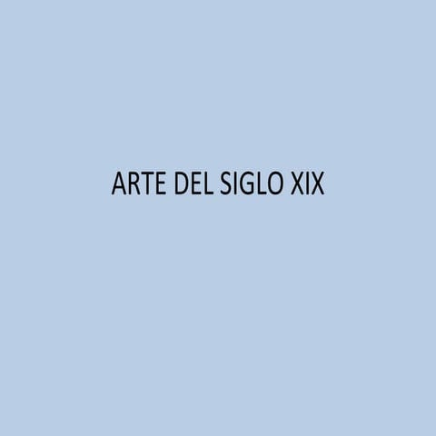 Arte del siglo xix