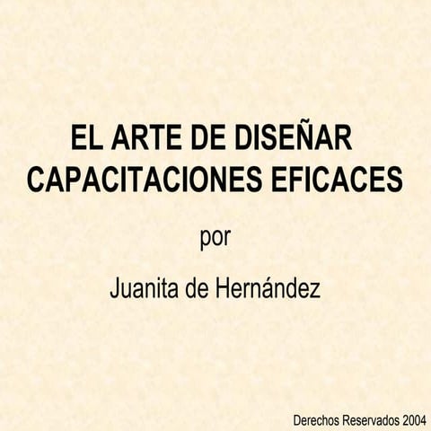 Arte diseñar capacitaciones ecuador 5 días