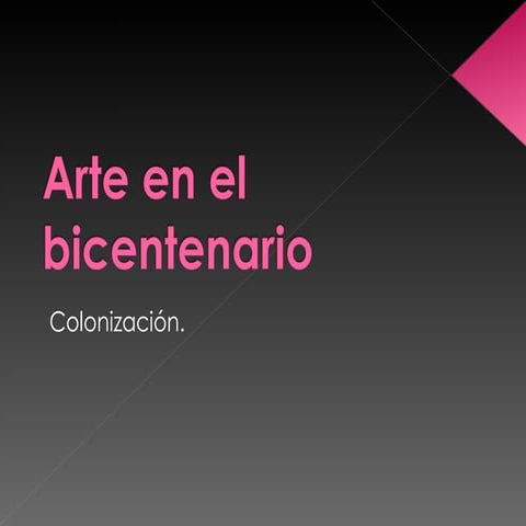 Arte en el bicentenario