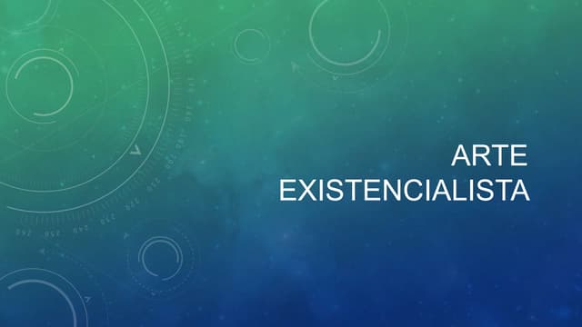Arte existencialista