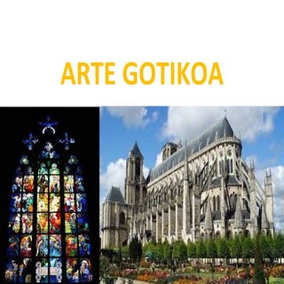 Arte gotikoaren aurkezpena