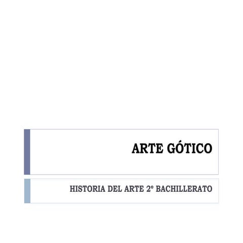 Arte gótico