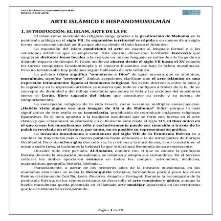 Arte islámico e hispanomusulmán 2012-13