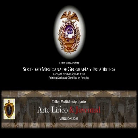 ARTE LÍRICO & JUVENTUD 2005