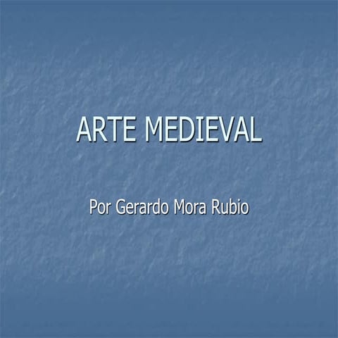 Arte medieval