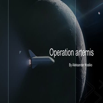 Artemis program | PPTX