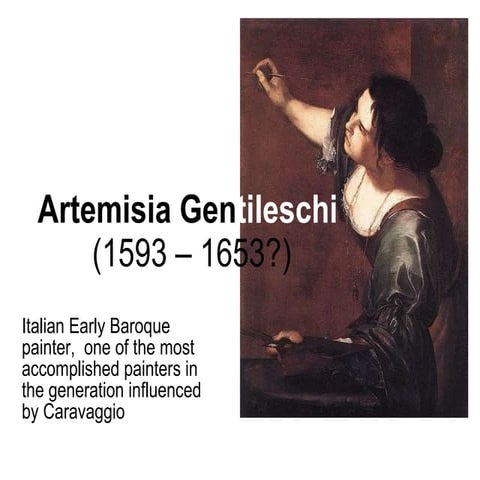 Artemisia gentileschi