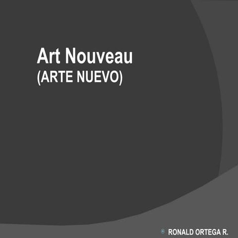 Arte nouveau