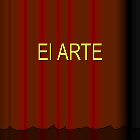 Arte, origen y clasificación