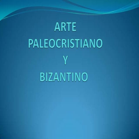 ARTE BIZANTINO
