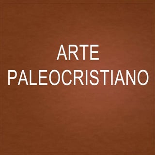 Arte paleocristiano