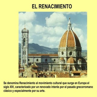 Arte renacimiento resumen