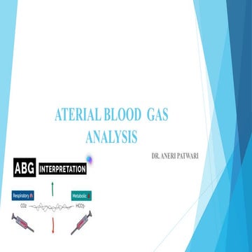 ARTERIAL BLOOD  GAS ANALYSIS........pptx