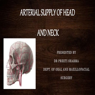 Blood vessels of head and neck | PPT